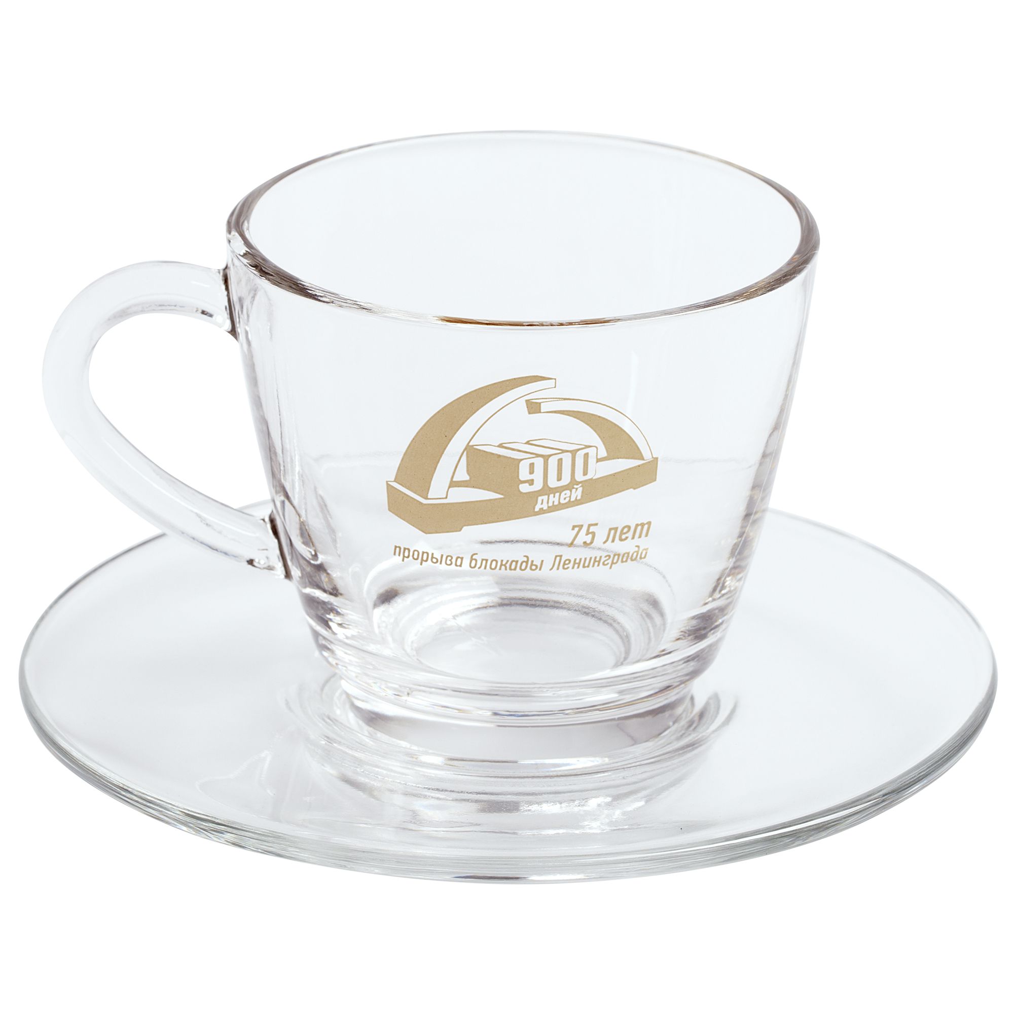 Чайная пара Classic Glass