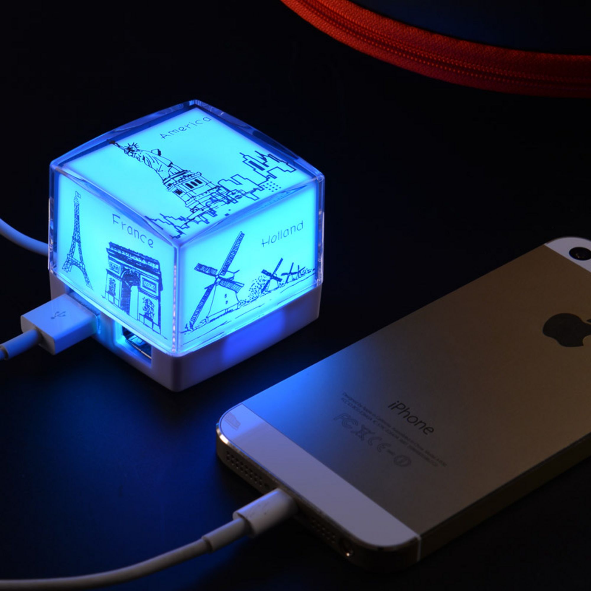 USB-разветвители с подсветкой