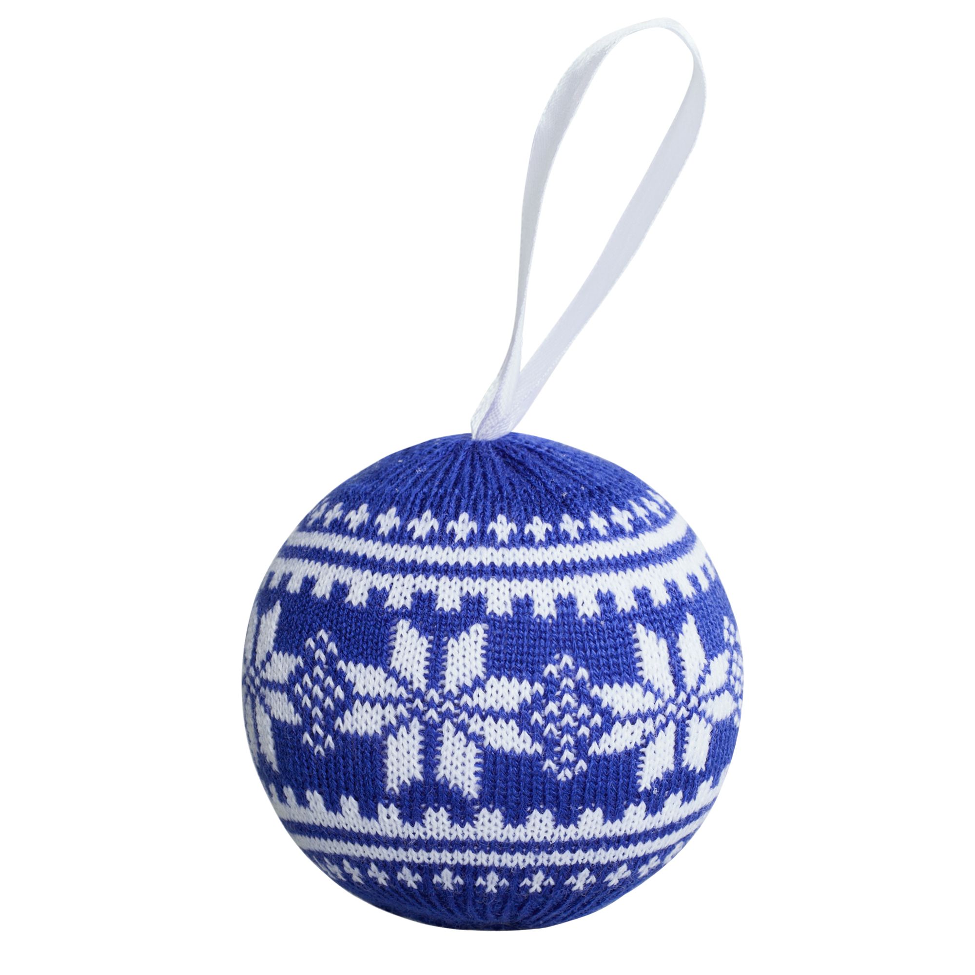 Шар новогодний «Скандик», синий (василек)