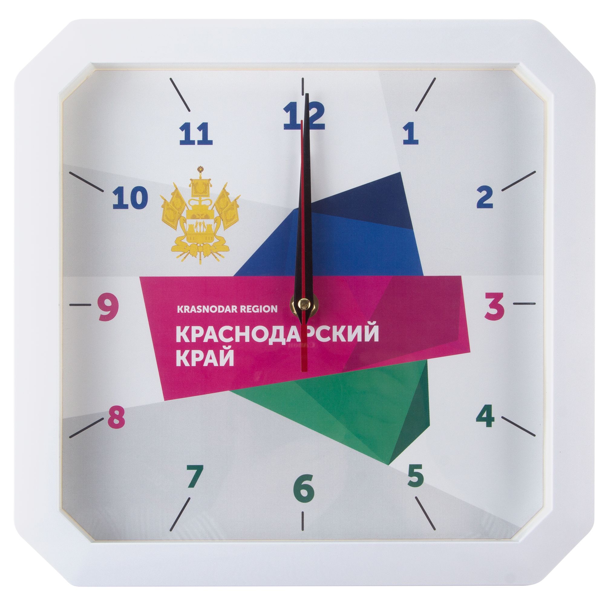 Часы настенные «Квадро», белые