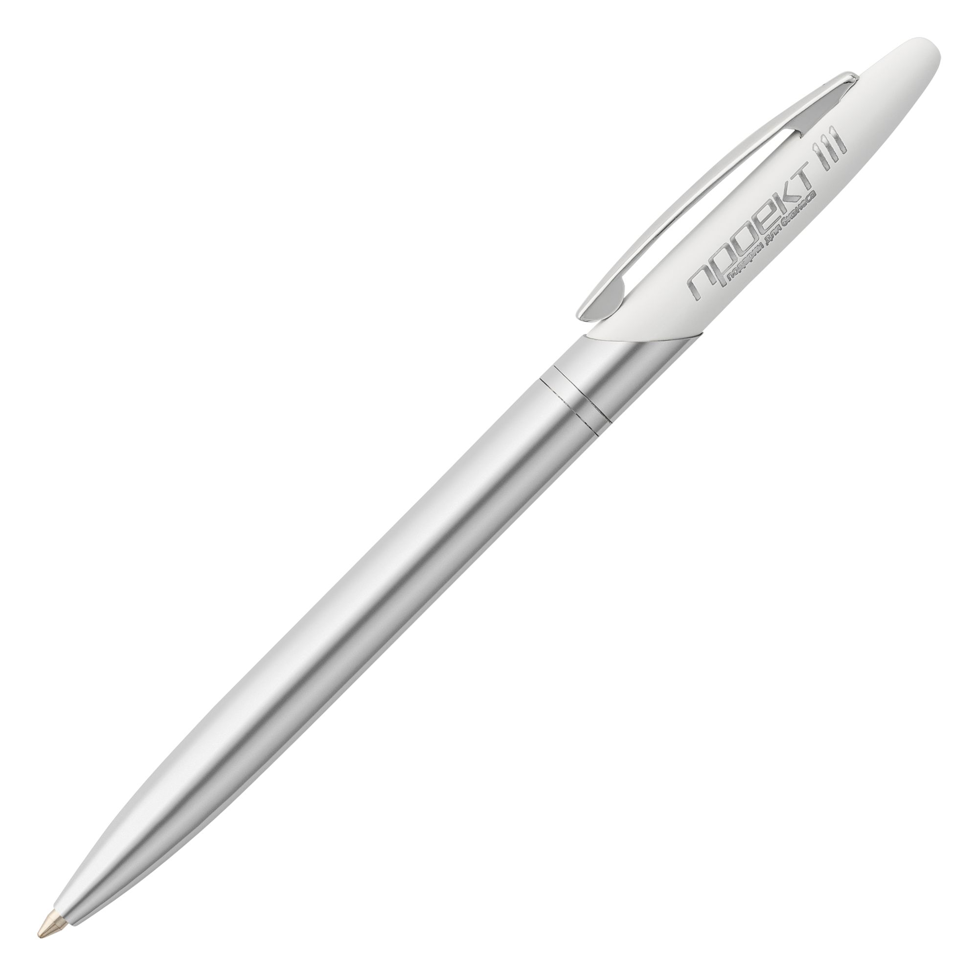 Ручка шариковая Dagger Soft Touch, белая