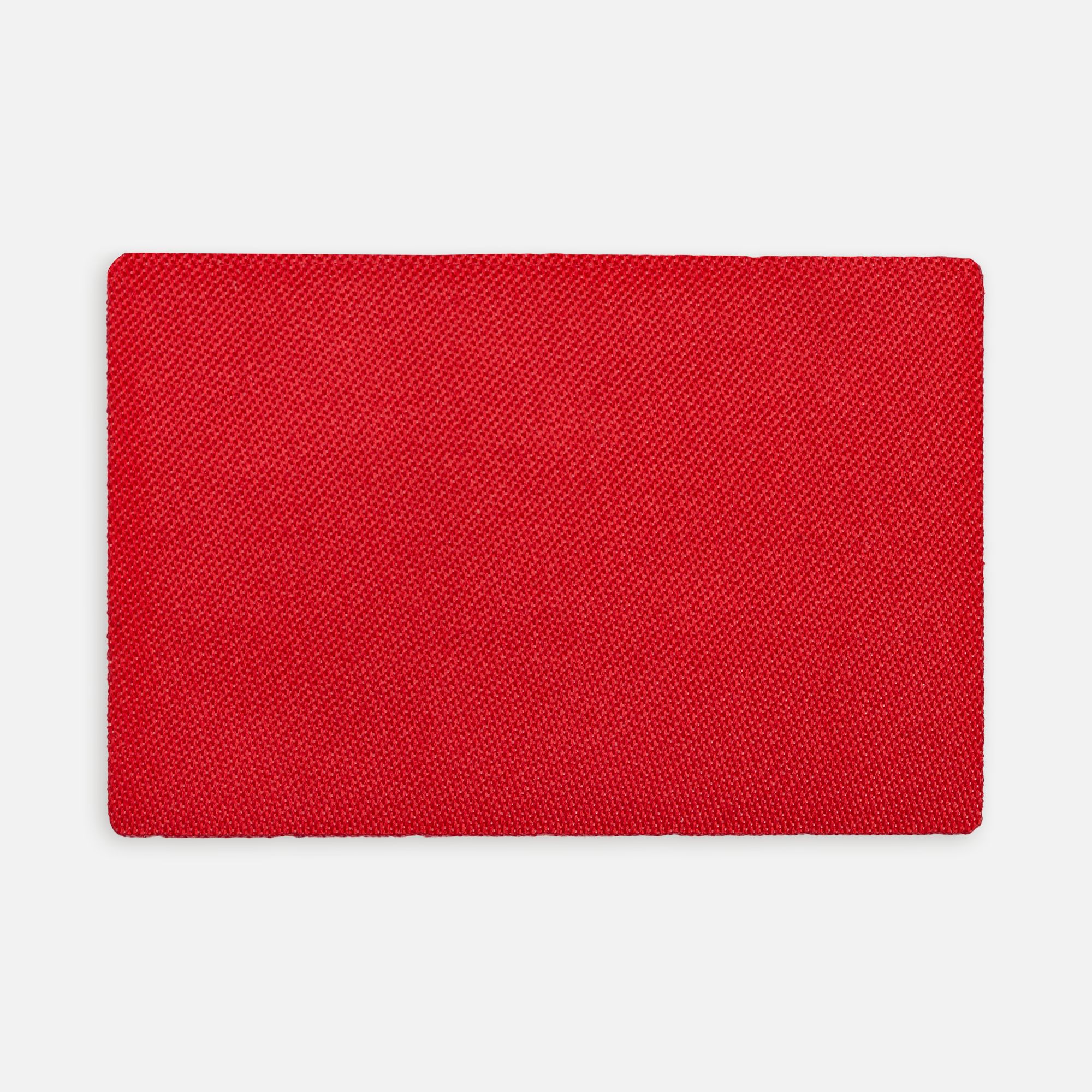 Наклейка тканевая Lunga, L, красная