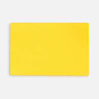 Наклейка тканевая Lunga, L, желтая