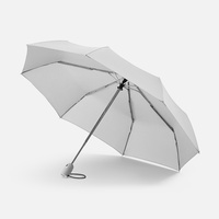 Зонт складной AOC, светло-серый