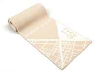 Шарф на заказ Tricksy Rand, M, полушерсть