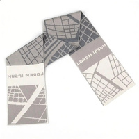 Шарф на заказ Tricksy Light, XL, полушерсть