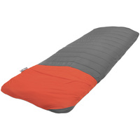 Чехол для туристического коврика Quilted V Sheet, серо-оранжевый