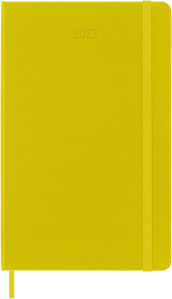 Ежедневник Moleskine Classic Large, датированный, желто-зеленый (лайм)