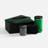 Набор Nice Twice Underway, черный с зеленым