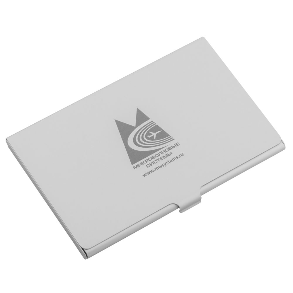 LM1:Лазерная гравировка по металлу Футляр для визиток Aluminum