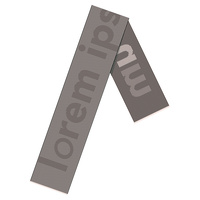 Шарф Fung XXL на заказ, полушерсть