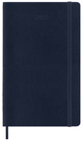 Еженедельник Moleskine Classic Soft Large, синий