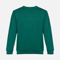 Свитшот унисекс Delta, темно-зеленый