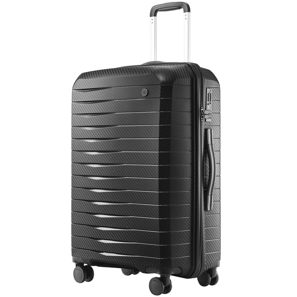 Чемодан Lightweight Luggage M, черный