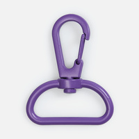 Застежка-карабин Snap Hook, L, фиолетовая