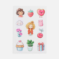 Стикерпак UV-DTF Thematik, для девочек