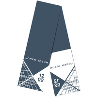 Шарф на заказ Tricksy Rand, S, акрил