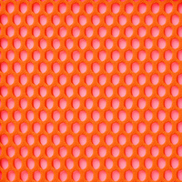 Заготовка из крупной сетки Rete, XL, оранжевый неон