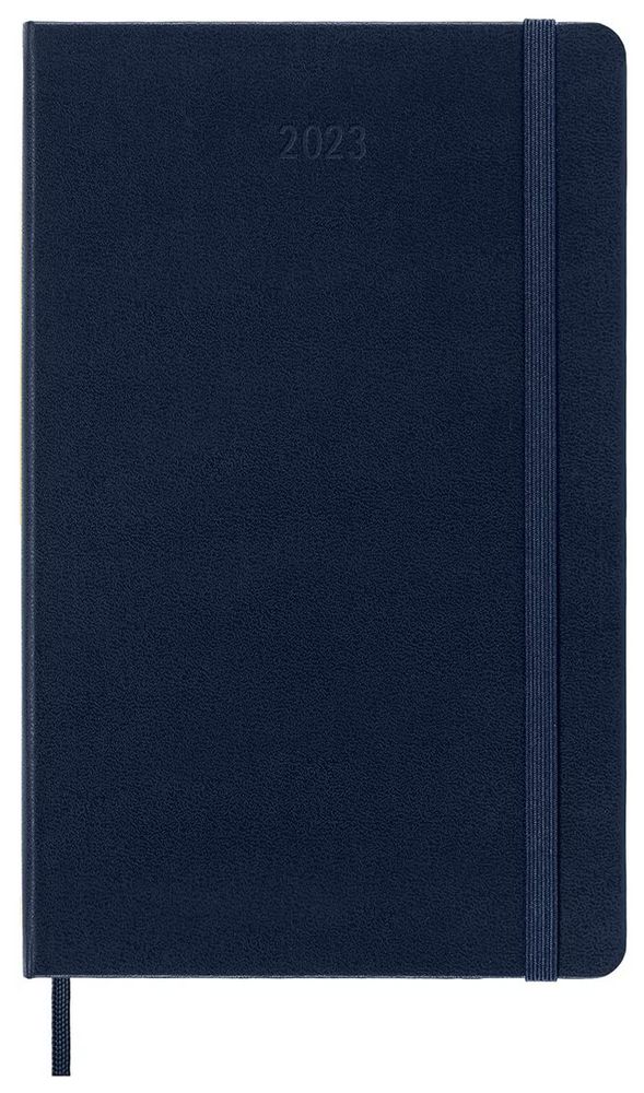 Еженедельник Moleskine Classic Large, датированный, синий