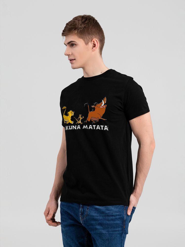 Футболка Hakuna Matata, черная