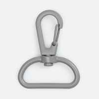 Застежка-карабин Snap Hook, L, серая