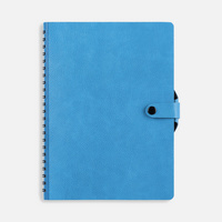 Ежедневник Strep Front на заказ, недатированный, голубой