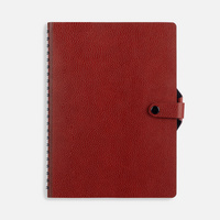 Ежедневник Strep Front на заказ, недатированный, красный