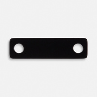 Шильдик металлический Alfa Liten, черный