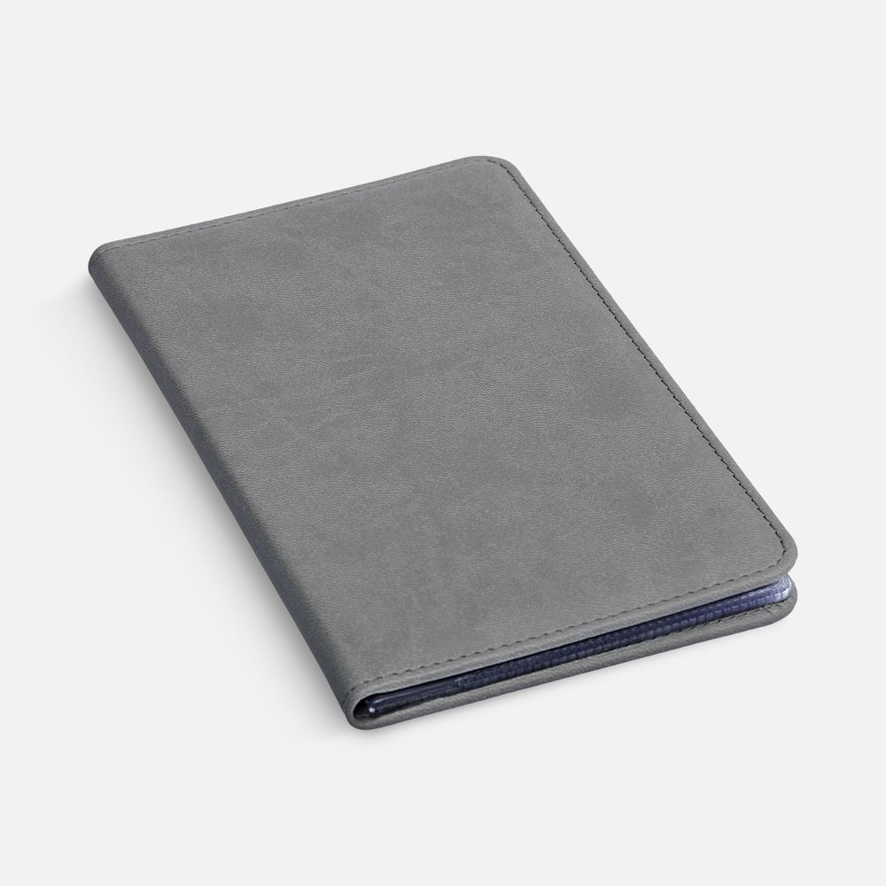 Визитница Brand, серая