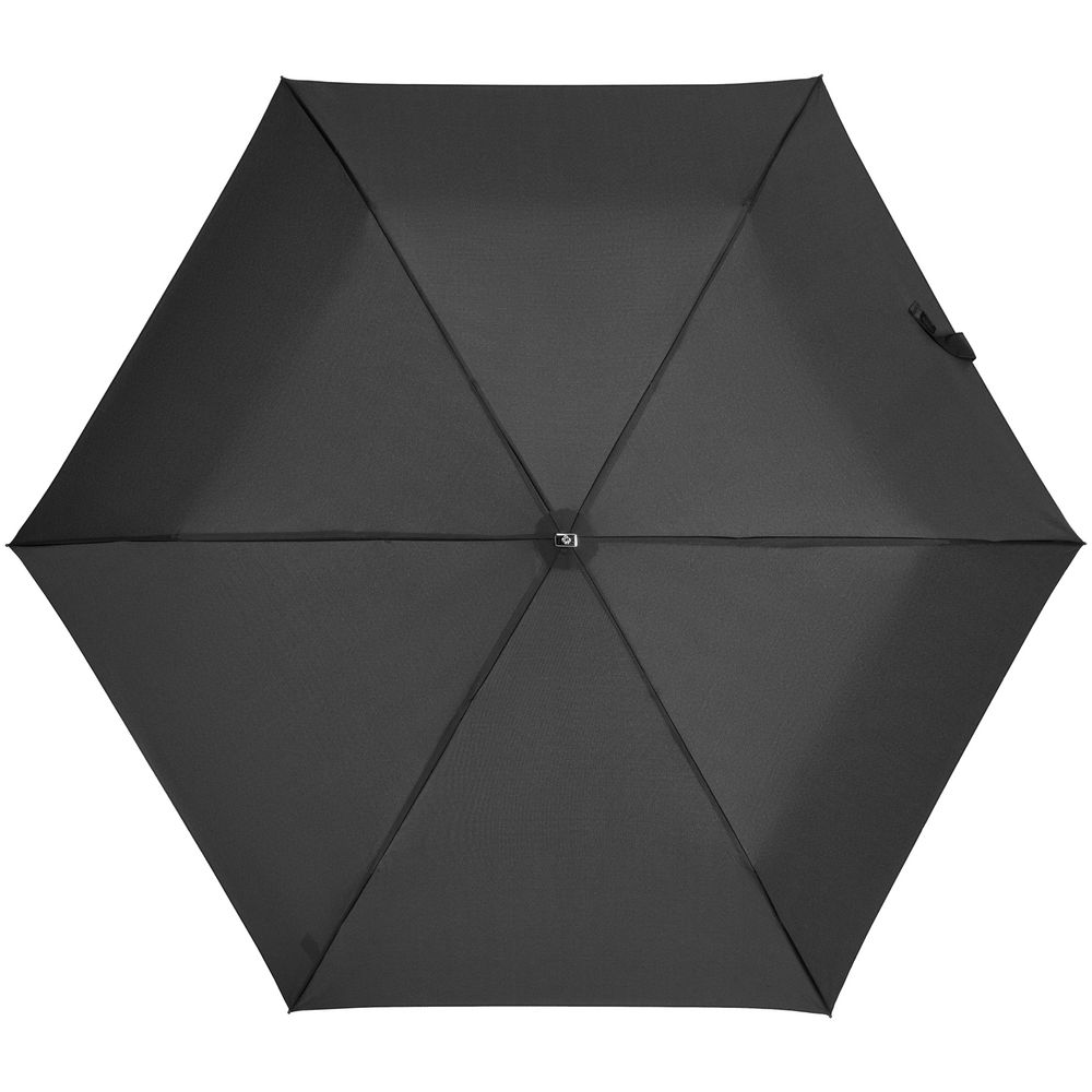Зонт складной Rain Pro Mini Flat, черный