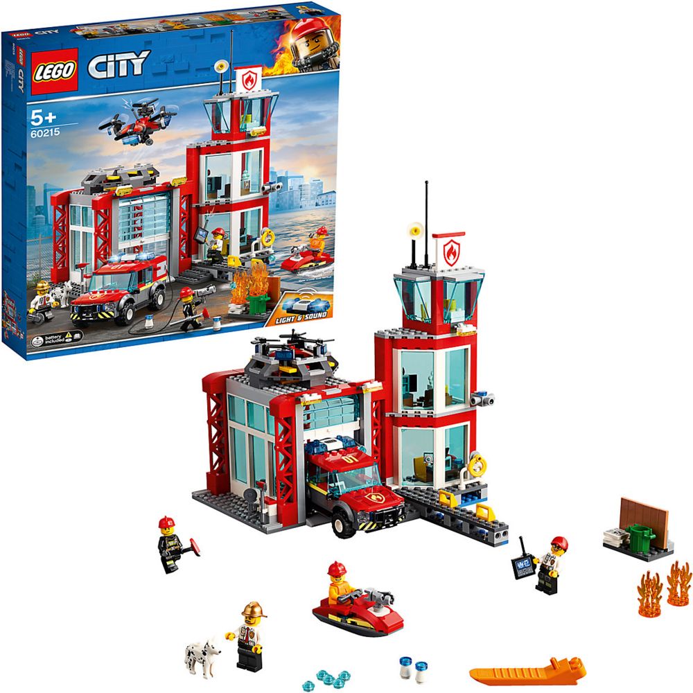 Конструктор «LEGO City. Пожарное депо»