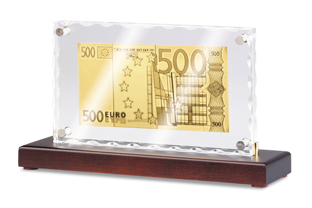 Стела «Банкнота 500 Euro»