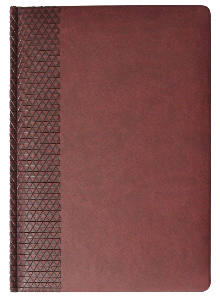 Ежедневник BRAND, датированный, бордовый