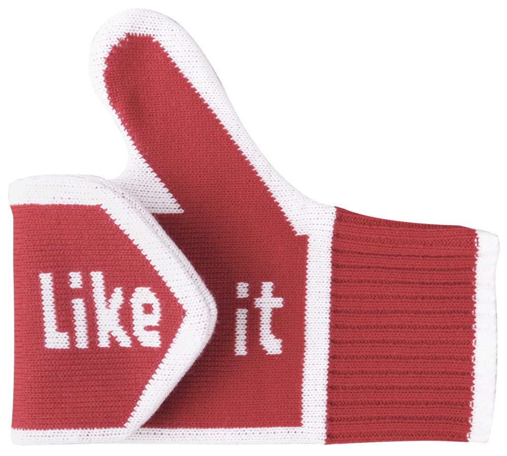 Варежки Like it, красные