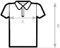 Рубашка поло женская ID.001 бирюзовая