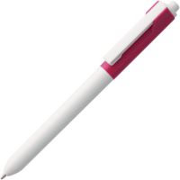 Ручка шариковая Hint Special, белая с розовым