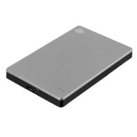 Внешний диск Seagate Backup Slim, USB 3.0, 1Тб, серебристый