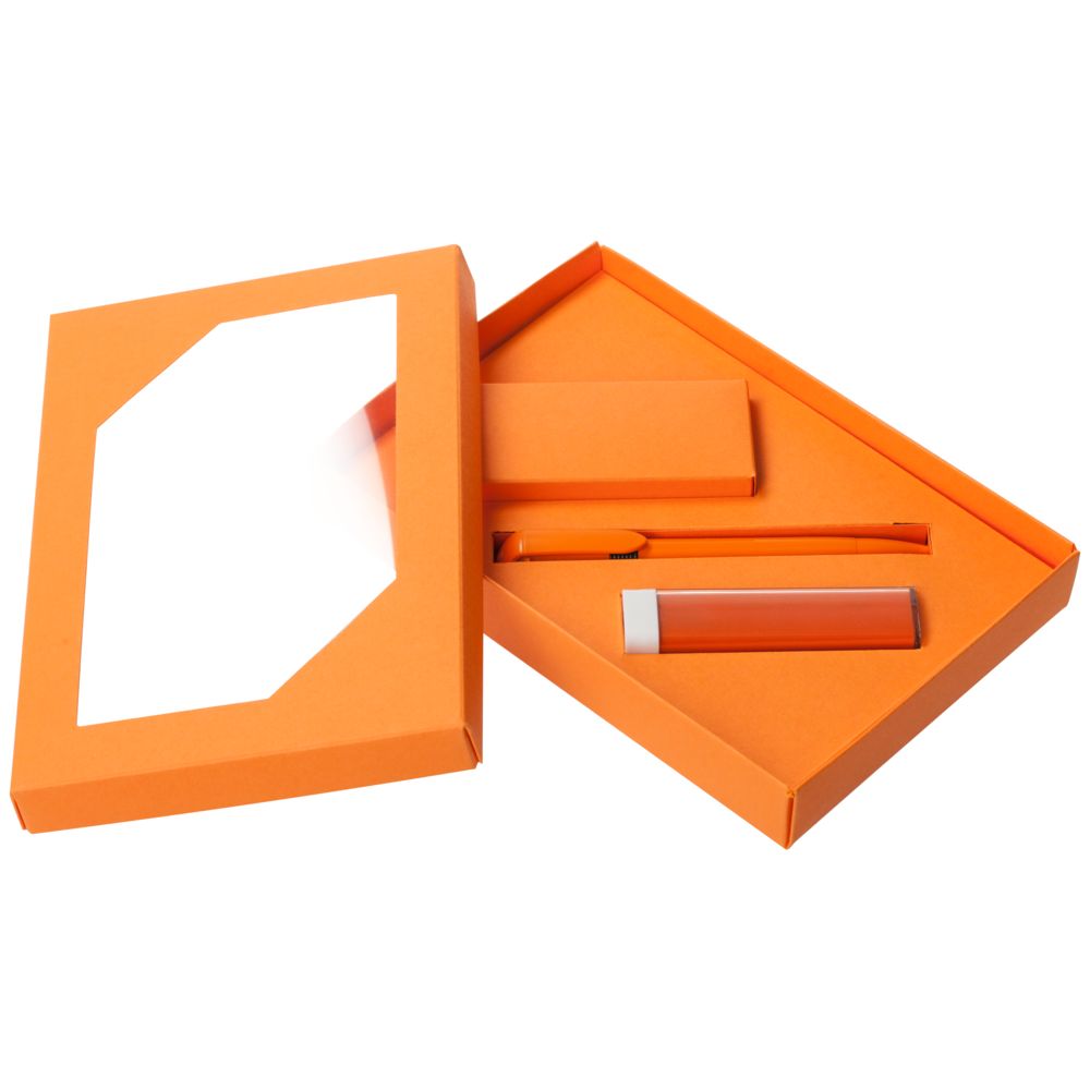 Набор Energy: аккумулятор и ручка, ver.2, оранжевый
