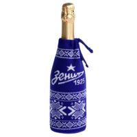 Чехол для шампанского «Зенит», синий