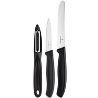 Набор ножей Victorinox Swiss Classic Paring, черный