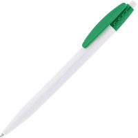 Ручка шариковая Champion ver.2, белая с зеленым