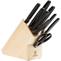 Набор ножей Victorinox Standart в деревянной подставке с ножницами