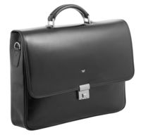 Портфель Classic, 1 замок, черный