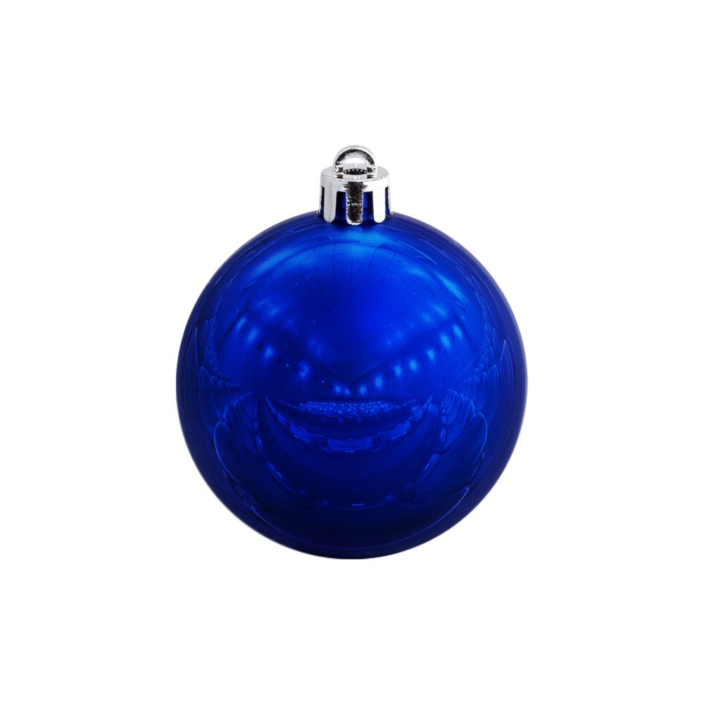 Елочный шар Shiny 6, синий