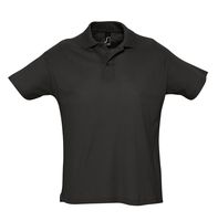 Рубашка поло мужская SUMMER 170, черная