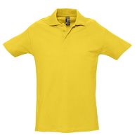 Рубашка поло мужская SPRING 210, желтая